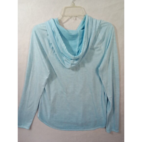 So Womens Large Blue Hooded Sweatshirt - Picture 7 of 9